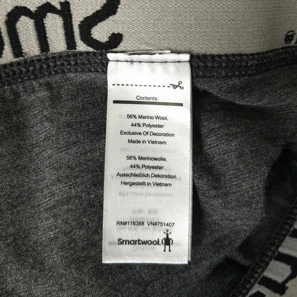 NWT Smartwool Men's MerinoSport 150 Boxer Brief Medium Gray Heather M Base Layer